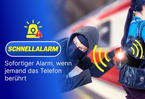 Anti-Diebstahl-Telefonalarm Plakat
