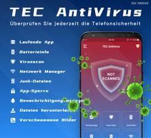 Tec AntiVirus–Junk&Speicher Plakat