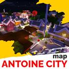 Antoine City maps for minecraft pe icône