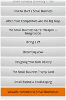 Audiobook - Small Business اسکرین شاٹ 1