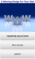 audio book - web design-poster