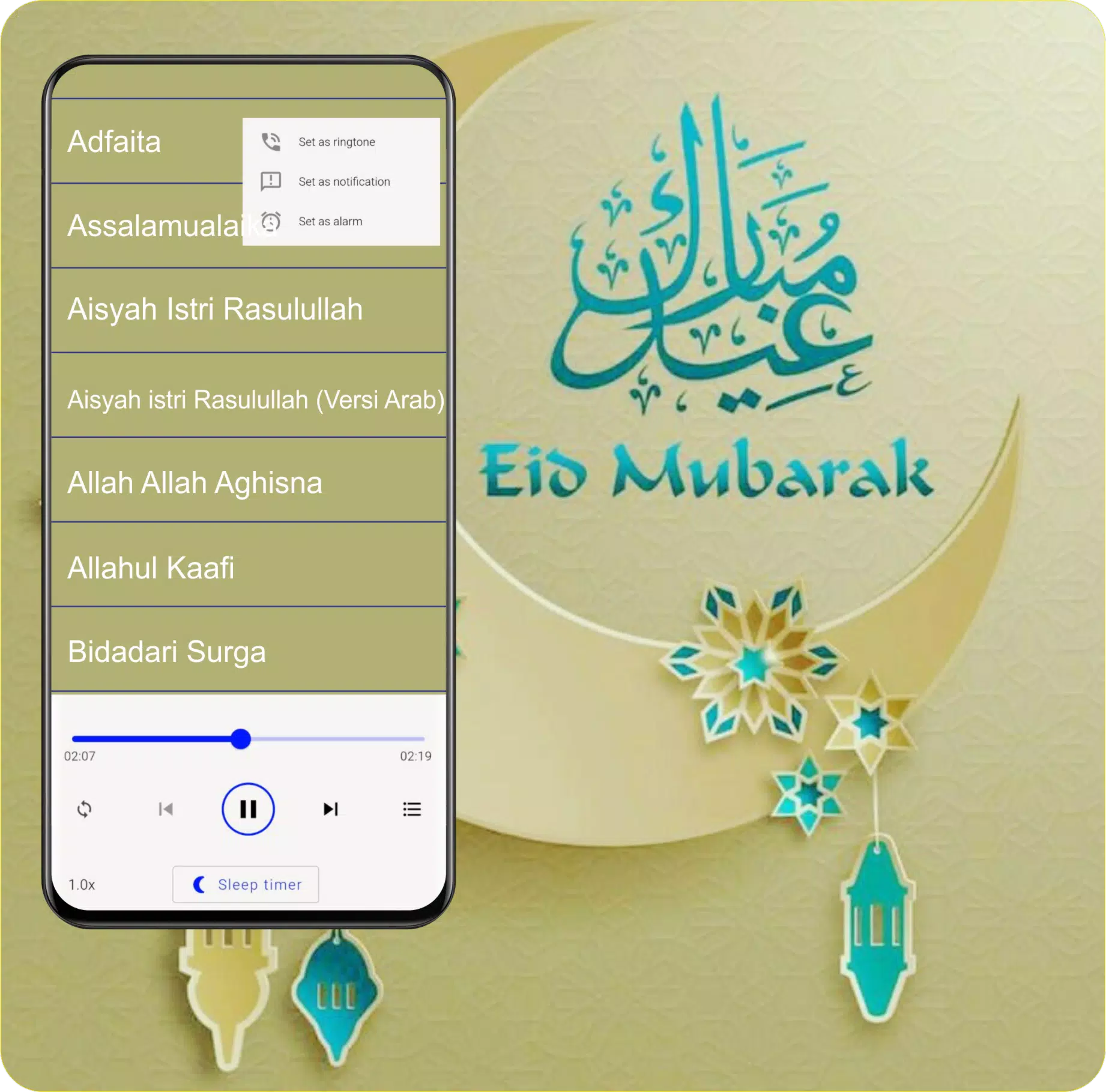 Islamic Songs & Nasheed Mp3 APK pour Android Télécharger