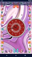 HD Clock Beautiful Wallpaper скриншот 2