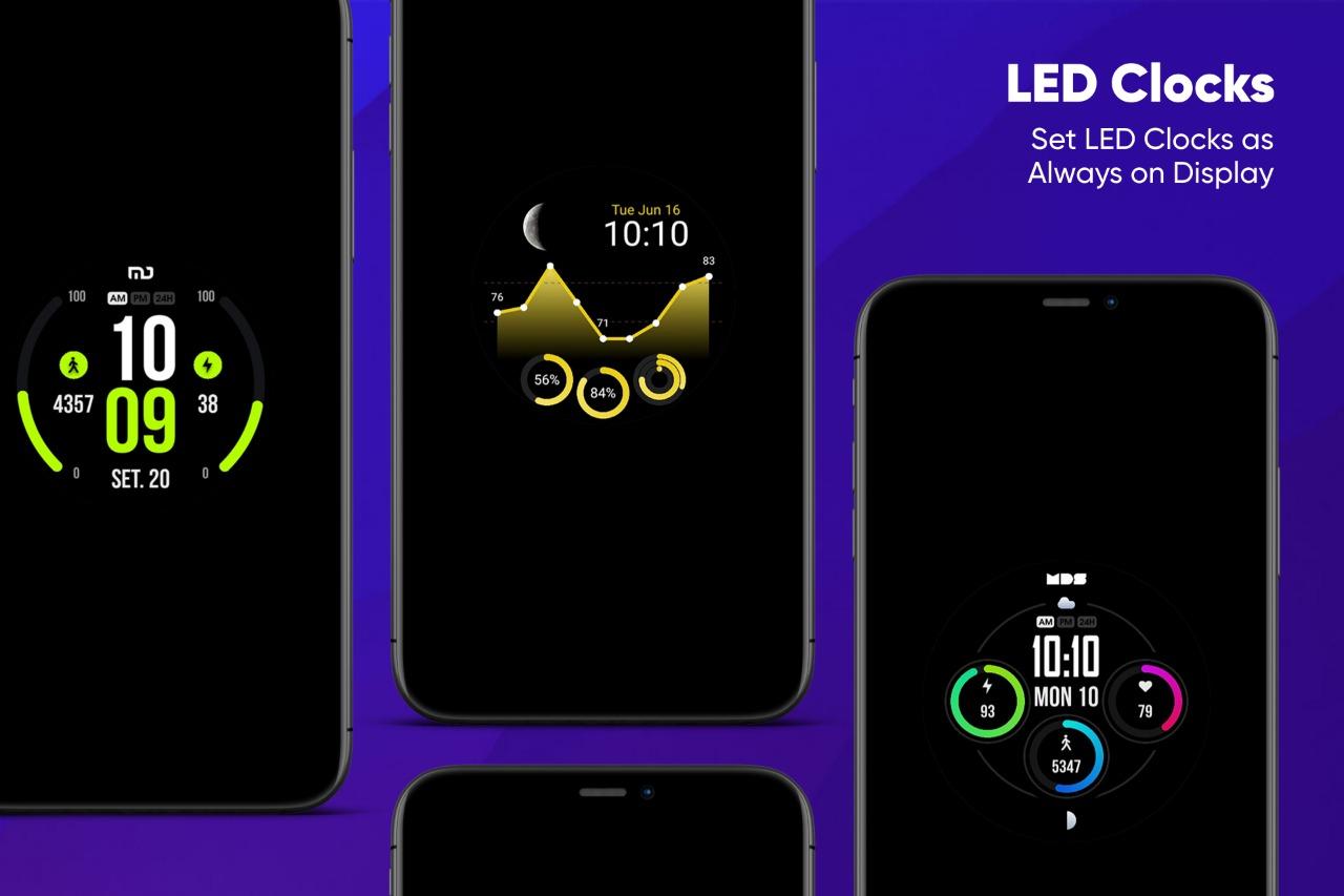 Digital Clock Live Wallpapers para Android - APK Baixar
