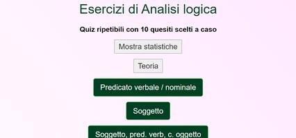 Analisi logica-poster