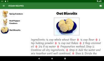 Vegan recipes screenshot 2
