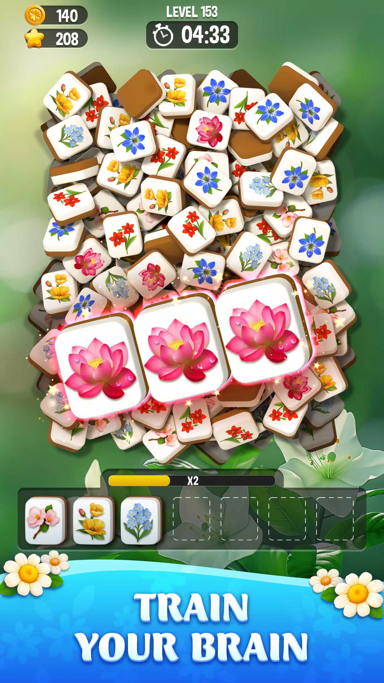 Zen Blossom: Flower Tile Match