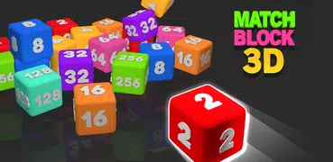 Match Block 3D - 2048 Merge Ga