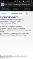 DSE Maths Mock Paper Answer 20 スクリーンショット 1
