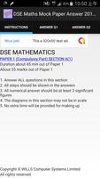 DSE Maths Mock Paper Answer 20 captura de pantalla 1