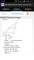 DSE Maths Mock Paper Answer 20 capture d'écran 2