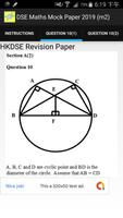 DSE Maths Mock Paper 2019 (m2) captura de pantalla 3