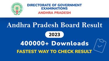 Poster AP Board Results 2023, SSC 12