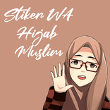 ”Sticker Muslim Hijab Lucu WAStikerApps