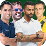 Selfie with Cricket Players - Photo Editor আইকন
