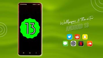Android 13 الملصق