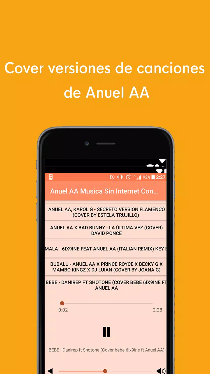 Descarga de APK de Anuel AA Música Sin Internet Conexion Covers CHINA para  Android