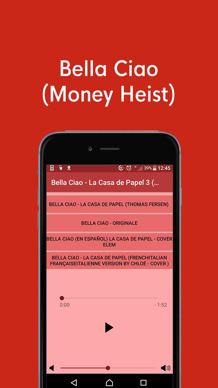 Bella Ciao La Casa De Papel 3 Money Heist For Android Apk Download
