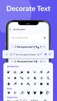 برنامه‌نما Fonts Keyboard - Font Style عکس از صفحه