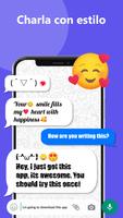 Font For Messenger for facebok captura de pantalla 1