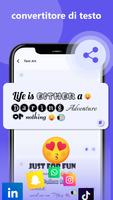 3 Schermata Cool Fancy Text for WhatsApp