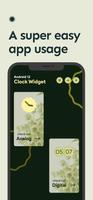 Android 12 Analog Clock Widget capture d'écran 3