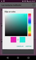 Luz Nocturna Multicolor captura de pantalla 1
