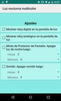 Luz Nocturna Multicolor captura de pantalla 2