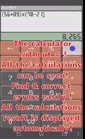 Calculatrice capture d'écran 1