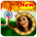 ABCD Indian Flag Letter Photo Frame APK