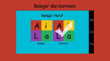 Belajar Huruf poster