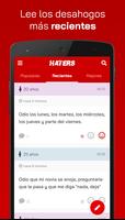 Haters - Odiemos juntos स्क्रीनशॉट 1