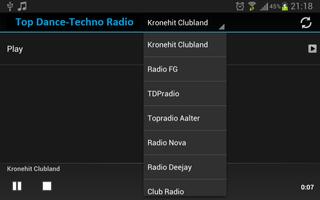 Dance-Techno Online Radio capture d'écran 3