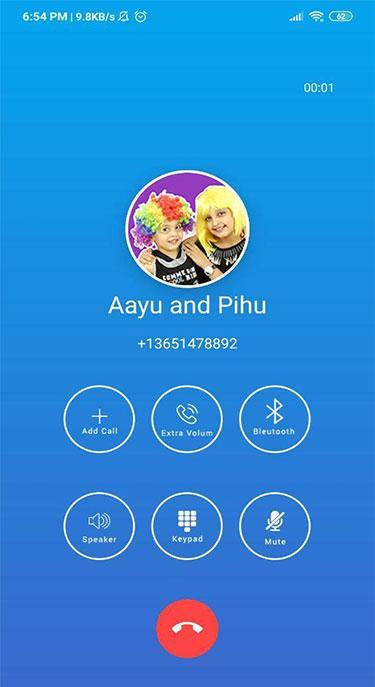 yu And Pihu Show Game Fake Call Video For Android Apk Download