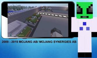 Area 51 Map for MCPE постер