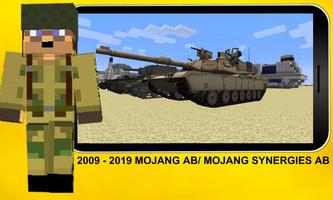 Addon War Tank for minecraft syot layar 2