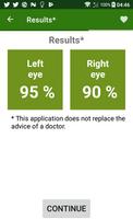 Eye exam الملصق