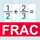 Calculatrice Fraction icône