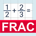 Fraction calculator أيقونة