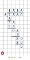 लंबा विभाजन कैलकुलेटर स्क्रीनशॉट 2