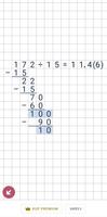 Dzielenie pisemne kalkulator screenshot 2