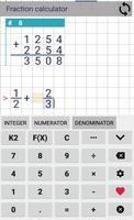 Fractions and Division Pro الملصق