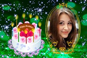 Happy Birthday Photo Frames imagem de tela 1