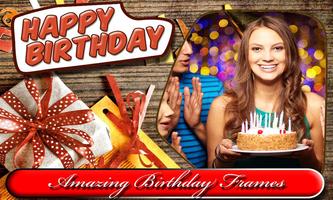 Happy Birthday Photo Frames imagem de tela 2