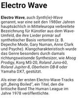 Elektronische Musik Genres Screenshot 2