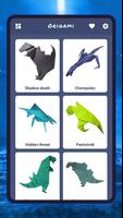 برنامه‌نما هیولاهای اوریگامی، موجودات عکس از صفحه