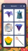 Origami flowers Affiche