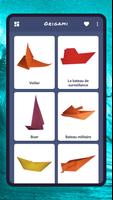 Navires en origami, bateaux capture d'écran 1