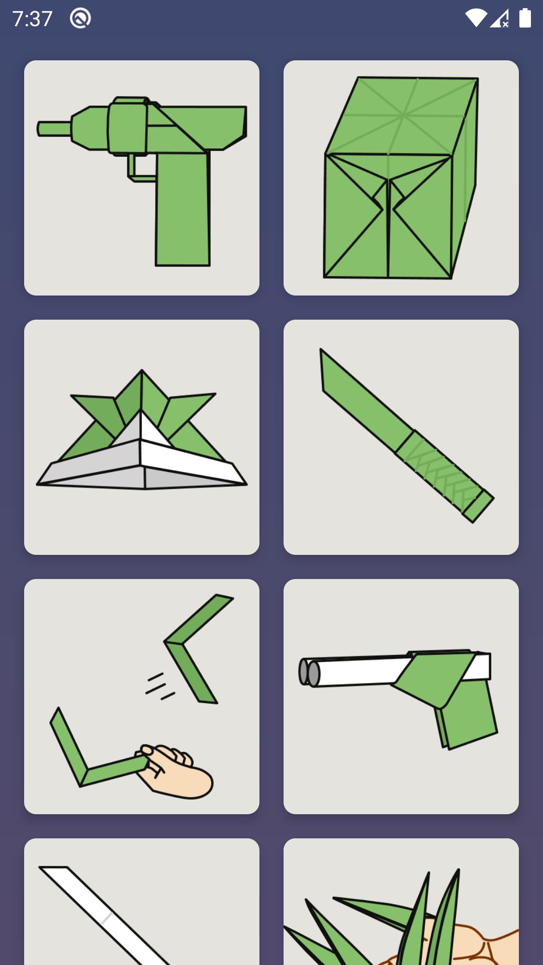 Оригами оружие. Поделки из бумаги без клея. Оригами из бумаги без клея. Оригами ружье.