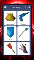 Origami weapons, paper schemes screenshot 3